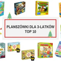 Ranking najlepszych gier planszowych dla 3 latka, które rozweselą malucha